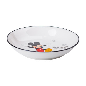 Дитяча тарілка Mickey керамічна 350 мл, білий