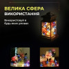 Гірлянда Роса зелена нитка 30 LED довжина 3 м на батарейках, мультиколор