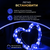 Гірлянда Роса нитка 2000 LED довжина 200 м з пультом від мережі зелена, синій