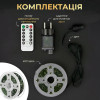Гірлянда Роса нитка 500 LED довжина 50 м з пультом від мережі зелена, жовтий