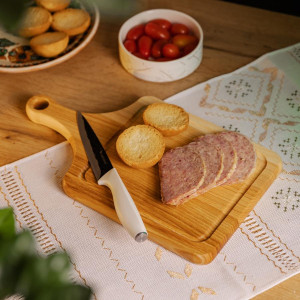 Обробна дошка прямокутна 20*35 см, ясен темний. Photo 3