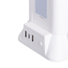 Мережевий фільтр подовжувач 4.8 м з лампою на 6 універсальних розеток з 2 USB, 1 Type-C, бездротова зарядка HP-5-3MF