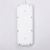 Мережевий фільтр 2.8 м подовжувач на 8 розеток з 3 USB 1 Type-C та кнопкою відключення F20U Білий HP-5-27