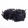 Новорічна гірлянда кімнатна нитка 10 м 120 LED чорний провід Білий W120LED10MBW