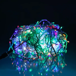 Вулична гірлянда Бахрома 36 м 600 LED білий провід Мультиколор 36MWML. Photo 3