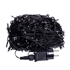 Гірлянда Різдвяна фея вулична 50 (м) 500 LED чорний провід Синій CF500L50MBBL. Photo 3