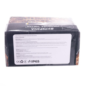 Гірлянда Різдвяна фея вулична 50 (м) 500 LED чорний провід Жовтий CF500L50MBY. Photo 3