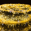 Новорічна гірлянда кімнатна роса Хвойна лапа 50 м 1500 LED зелений провід Жовте сяйво D1500L50MGY
