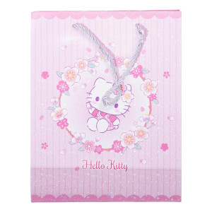 Набір подарункових пакетів з паперу 12 (шт) Hello Kitty 19×9.5×24.5 (см) Рожевий HP-10359-11P. Photo 3