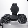 Мультипекар Sokany SK-08105 5 в 1 600 Вт з антипригарними панелями: для вафель, коржів, пончиків, горішків, фігурного печива