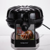 Кексниця електрична 1800 Вт з антипригарним покриттям 37×17×18 (см) Чорна SK-BBQ-837