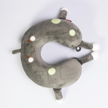 Подушка для шиї Donuts U-подібна, зелена HP-56-6GR