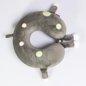 Подушка для шиї Donuts U-подібна, зелена HP-56-6GR. Photo 3