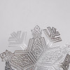Килимок для сервірування столу Snowflake 38 см срібло HP-36327-21