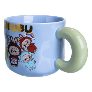Чашка порцелянова Labubu Bring Joy 400 (мл) подарункова кружка прикольна чашка для дітей на подарунок FM-22C. Photo 3
