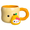 Чашка порцелянова з магнітом Sanrio 400 (мл) подарункова кружка прикольна чашка для дітей на подарунок Бежевий FM-37A