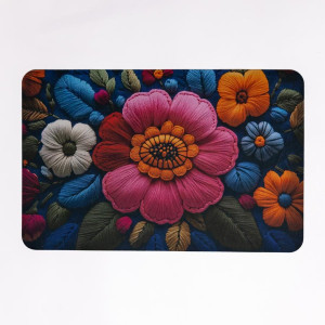 Килимок діатомітовий з 3D-ефектом Embroidered Bloomscape 38*58 см універсальний HP-42-31