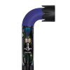 Фен стайлер Super Hairdryer мультистайлер 1600 Вт прилад для волосся з холодним гарячим повітрям 4 насадки HP-3BL