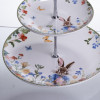 Етажерка Garden Rabbits порцелянова для фруктів та десертів 23*24 см HP-7323-6