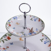 Етажерка Garden Rabbits порцелянова для фруктів та десертів 23*24 см HP-7323-6