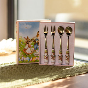 Набір столових приборів Rabbit Family 4 предмети на 2 персони HP-7323-12. Photo 2