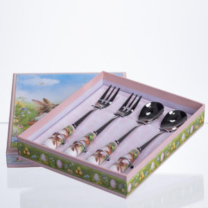 Набір столових приборів Rabbit Family 4 предмети на 2 персони HP-7323-12. Photo 3