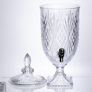 Лимонадниця Classic Crystal 5л із краном HP-19-297 глек диспенсер для напоїв прозорий. Photo 2