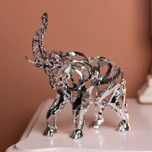 Декоративна фігурка Elephant 25х10х25 см металева HP-7-10. Photo 2