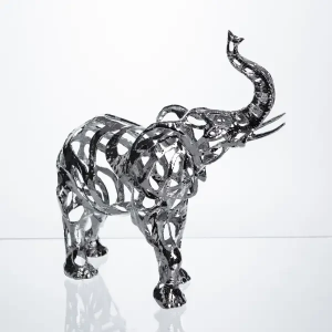 Декоративна фігурка Elephant 25х10х25 см металева HP-7-10. Photo 3