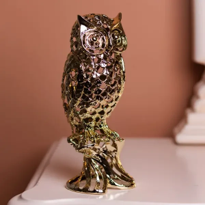 Декоративна фігурка Eagle-owl 12х11х28 см металева HP-7-15. Photo 2