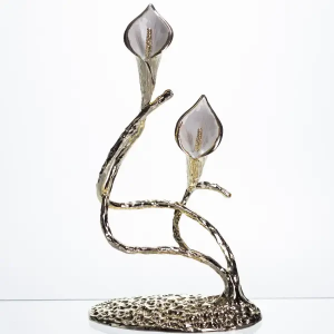 Декоративна фігурка Calla Lilies 14х8х25 см металева HP-7-19