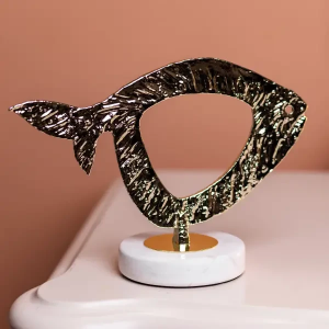 Декоративна фігурка Modern Fish 25х10х18 см металева HP-7-21. Photo 2