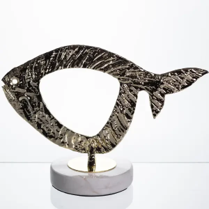 Декоративна фігурка Modern Fish 25х10х18 см металева HP-7-21. Photo 3
