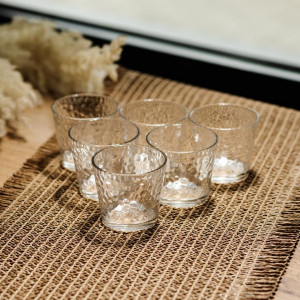 Набір склянок для напоїв Textured Tumbler 6 штук по 140 мл HP-17-17. Photo 2