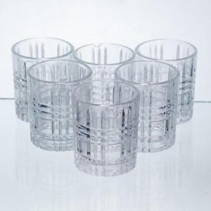 Набір чарок для міцних напоїв Crystal Shots 6 штук по 75 мл HP-17-35