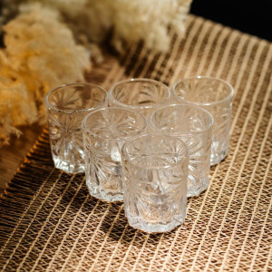 Набір чарок для міцних напоїв Shot glass 6 штук по 75 мл HP-17-36. Photo 2