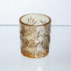Набір чарок для віскі Shot glass 6 штук по 75 мл коричневий HP-17-39