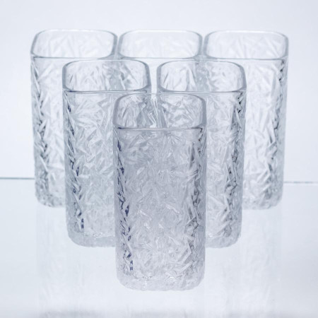 Набір склянок для напоїв Matrix Glass 6 штук по 245 мл HP-17-46