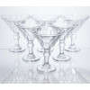 Набір келихів для мартіні Classic Elegance 6 штук по 215 мл коктейльні HP-17-57