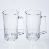 Набір кухлів для пива Patterned Stein скляних 2 штуки по 530 мл HP-17-61
