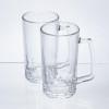 Набір кухлів для пива Patterned Stein скляних 2 штуки по 530 мл HP-17-61