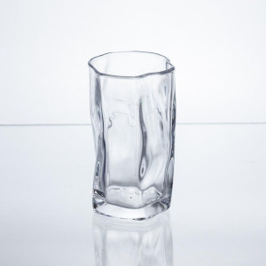 Набір склянок для напоїв Crinkle Glass 6 штук по 270 мл HP-17-62. Photo 3