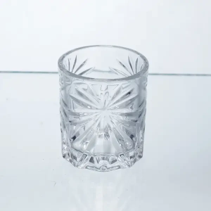 Набір чарок для настоянок Rocks Glass 6 штук по 75 мл з рельєфним візерунком HP-17-8. Photo 3