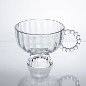 Набір креманок на ніжці Sundae Dish 2 штуки по 300 мл з ручкою HP-17-14. Photo 3