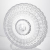 Фруктовниця на ніжці скляна Queen Lace 32 см під кришталь Yiwu HP-34-47