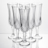 Набір келихів для шампанського Vintage Crystal 6 штук по 160 мл Yiwu HP-34-72