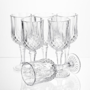 Набір келихів для вина Vintage Crystal 6 штук по 150 мл Yiwu HP-34-73. Photo 3