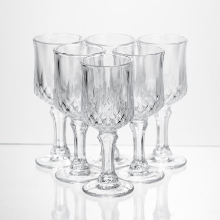 Набір чарок на ніжці Vintage Crystal для міцних напоїв 6 штук 50 мл Yiwu HP-34-75