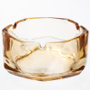 Попільничка скляна Diamond Faceted 12 см, золотистий Yiwu HP-34-78