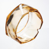 Попільничка скляна Diamond Faceted 12 см, золотистий Yiwu HP-34-78